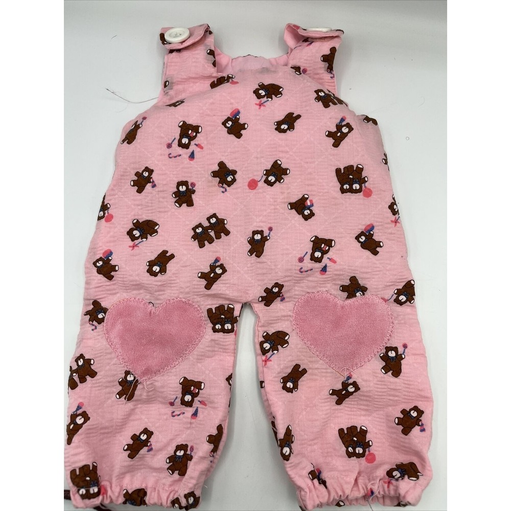 Vintage 1985 Baby Talk Doll Outfit Original Clothing 18" Doll Galoob jumper